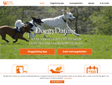 Tablet Screenshot of doggydating.com